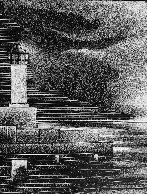 Phare du port de l'Ile-Rousse II Izabella Belcarz