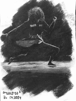 Georgian dancer - 1 Shorena Archuadze