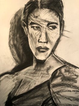 Regard interrogatif Regine Blot