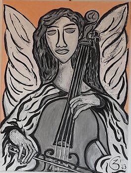 LA VIOLONCHELISTA José GARCIA
