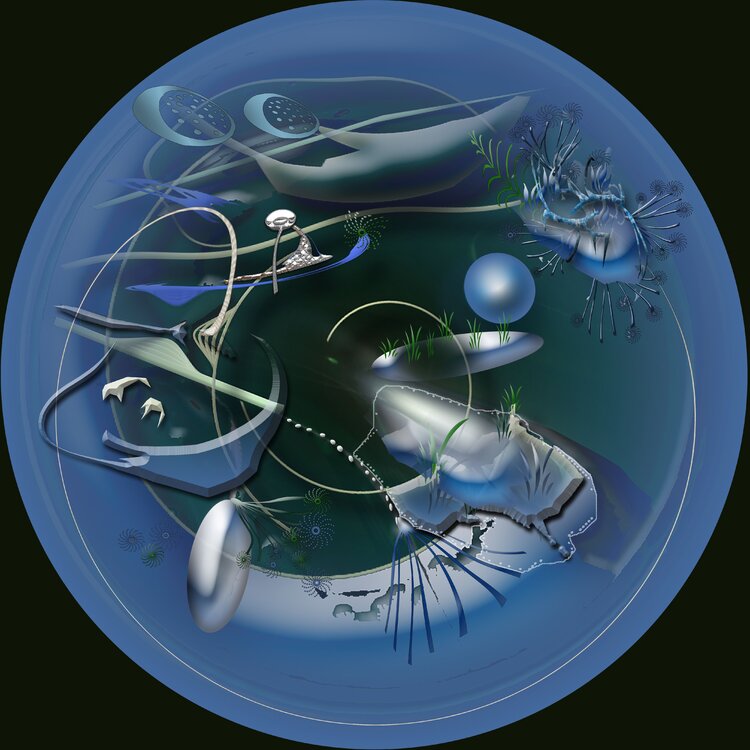 MANDALA OF THE SEA - Sophia Cromatica Sophia Cromatica