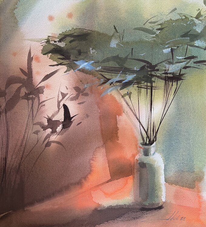 Meeting at sunset Natalia Averianova