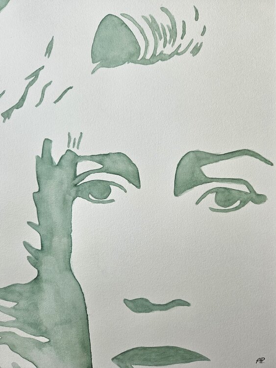 Lady in Green (dark) Anna Piras