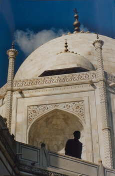 Muslim building, indian symbol : the Taj Mahal Shank ARTE