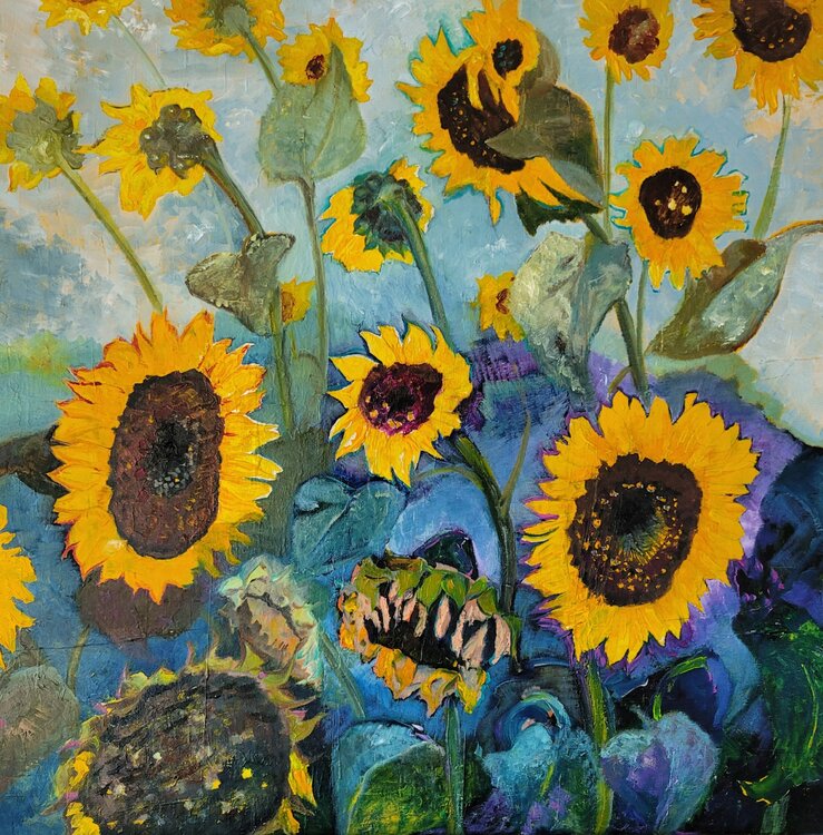 Tourne-sols. Still summer. Kathrin Flöge
