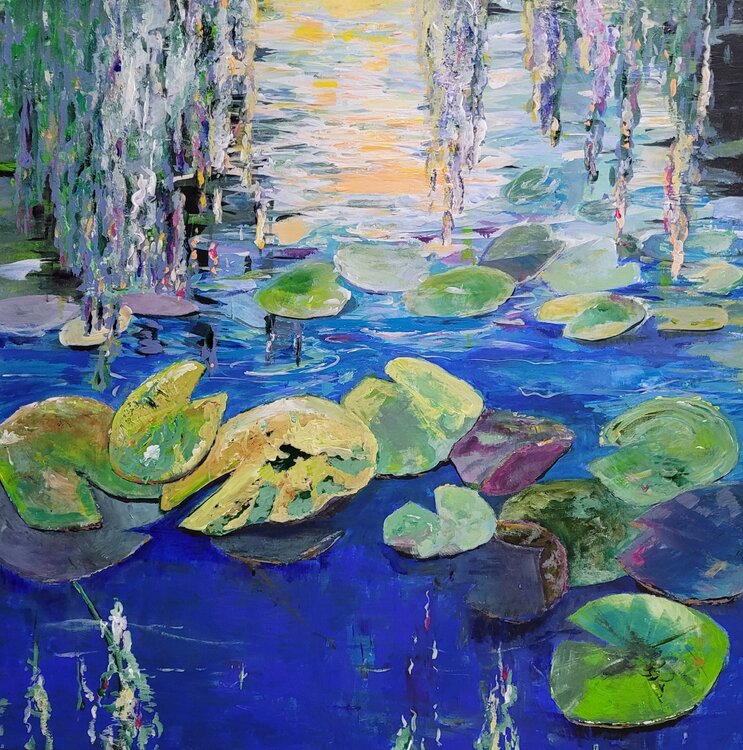 Matin au bord de l'étang Kathrin Flöge