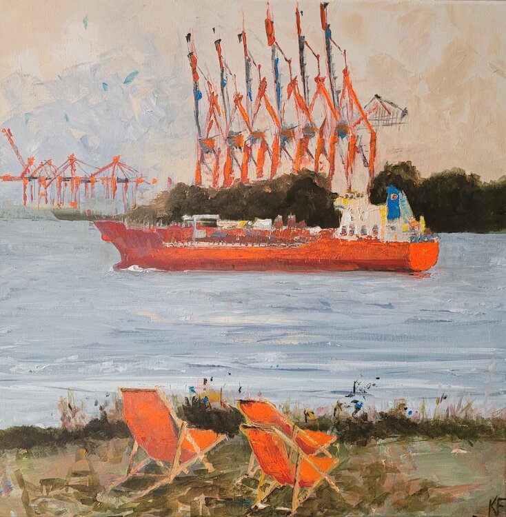 Les rives de l'Elbe en septembre Kathrin Flöge