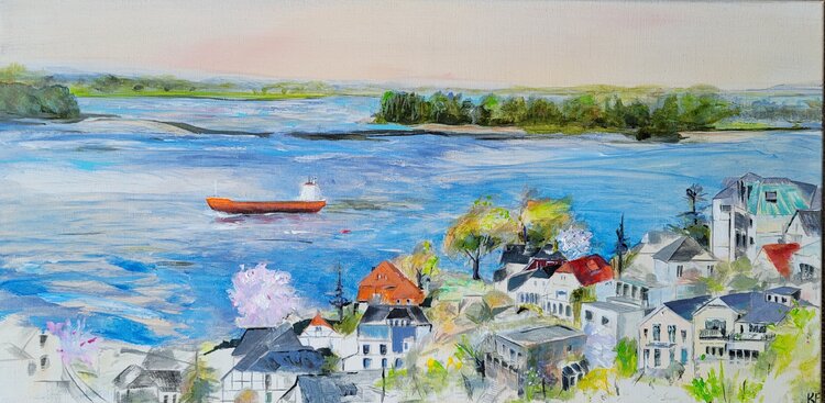 Printemps à Hamburg Blankenese Kathrin Flöge