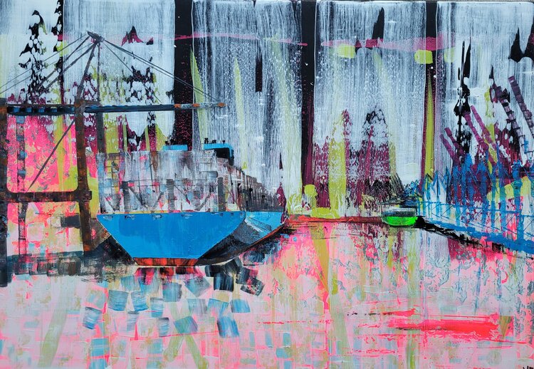 Le port ne dort jamais Kathrin Flöge
