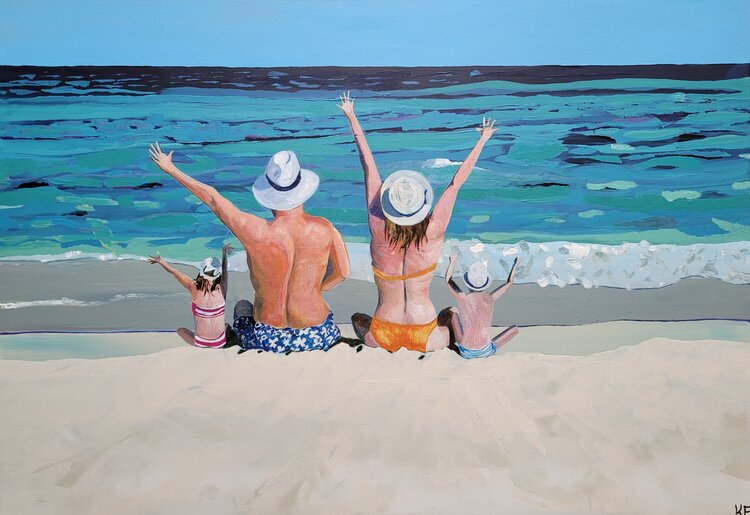 Enfin des vacances! Kathrin Flöge