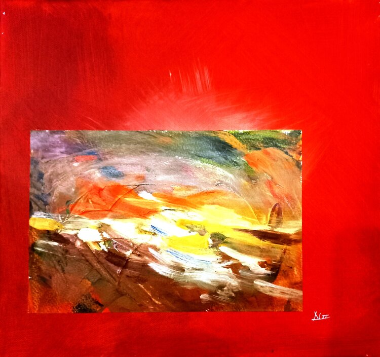 Landschaft I (O1150) Dieter Becker