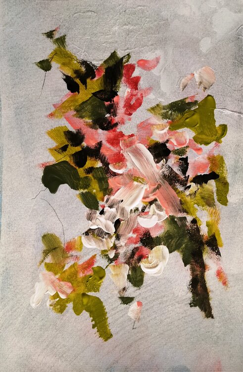 Floral Gelb Dieter Becker