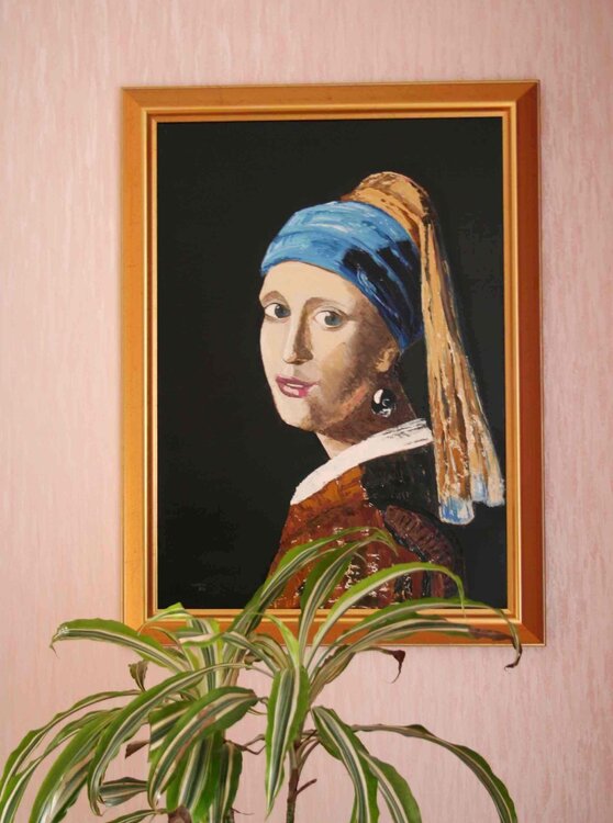 Das Mädchen mit dem Perlohrring (Jan Vermeer van Delft) Dieter Becker