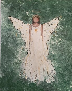 Elfenbeinfarbene Engel Michaela Lammers