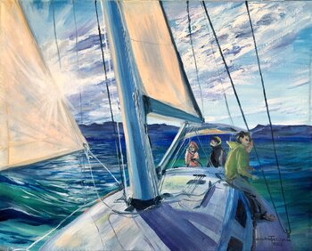 Yacht trip Tatsiana Savich