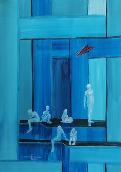 After the conversation Tatsiana Savich