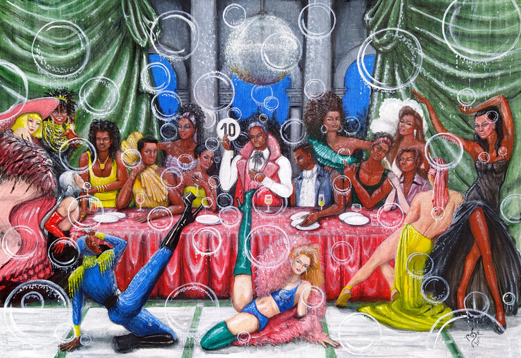 Last Voguing Supper Luca Masselli