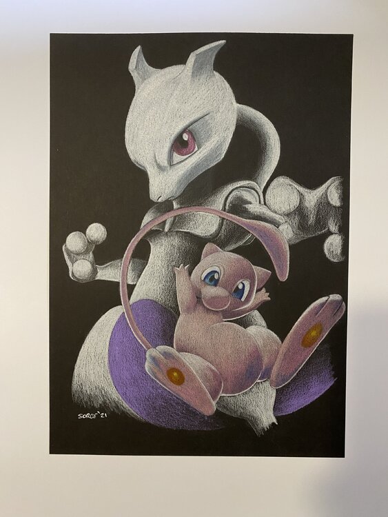MewTwo vs Mew Luca Sorge