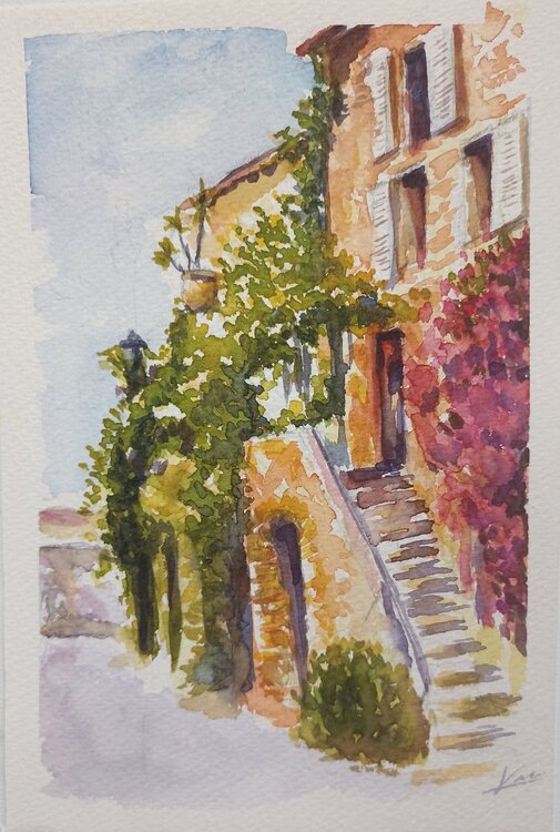 village fleuri Karen Martin