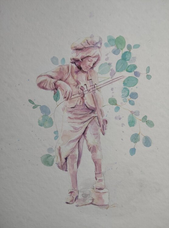 Le violoniste du printemps Karen Martin