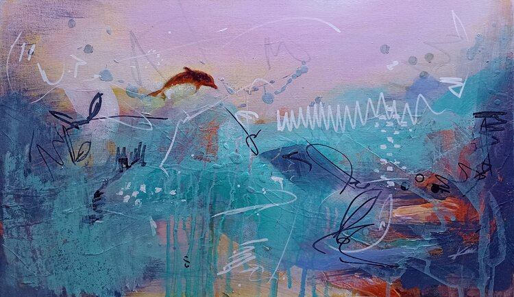 Through the water Karen Martin