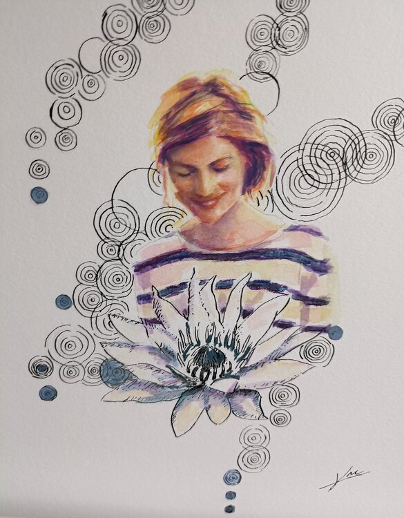 Hypnotized by the beauty Karen Martin