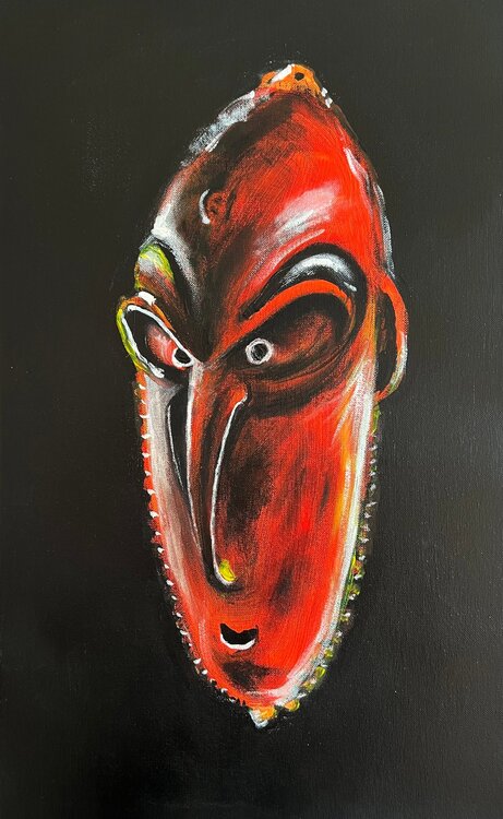 Masque Papouasi Alain Assouline