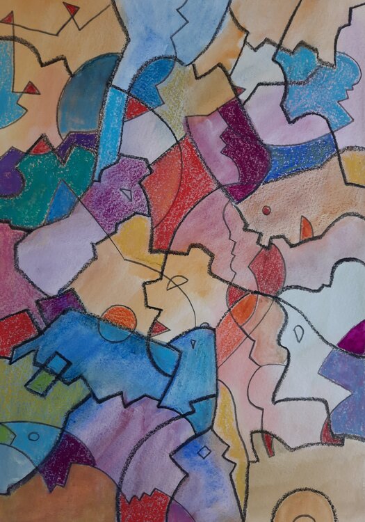 Bunte Welt 4 Sabine Zothner-Lappe