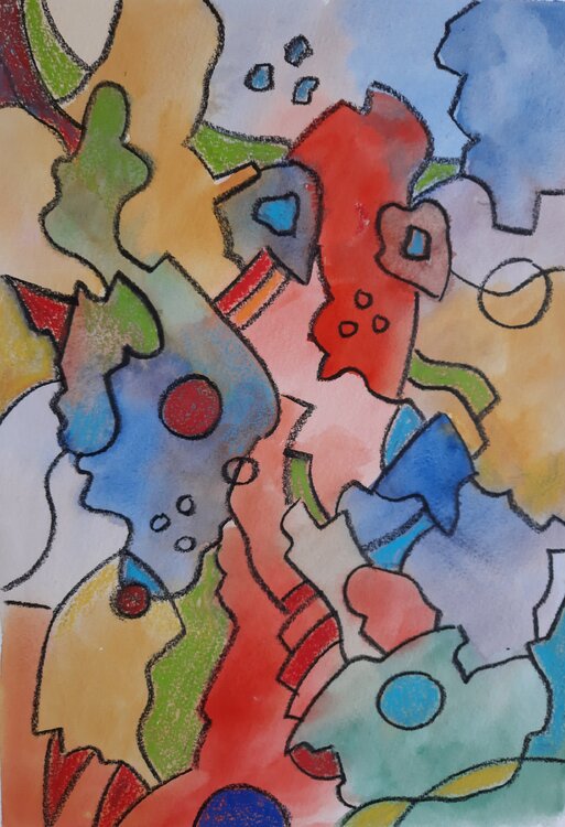Bunte Welt 6 Sabine Zothner-Lappe