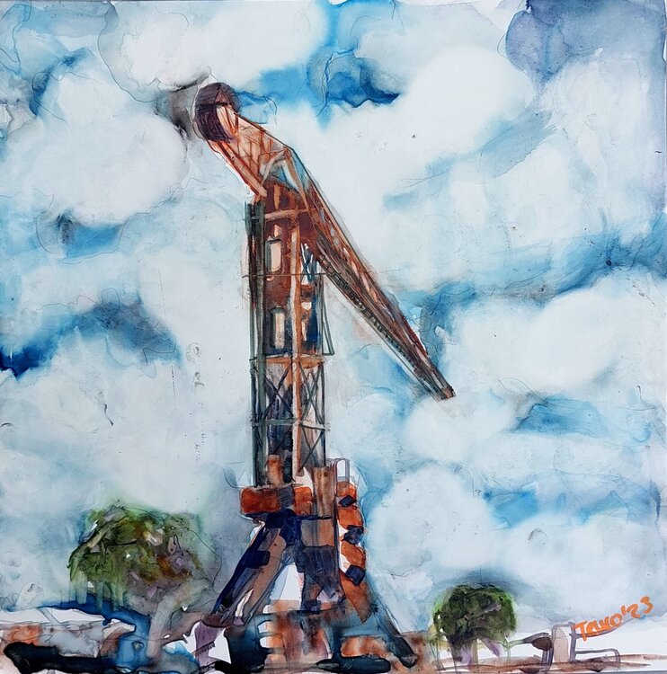 Crane 13 Amsterdam Trudy Colette Herder