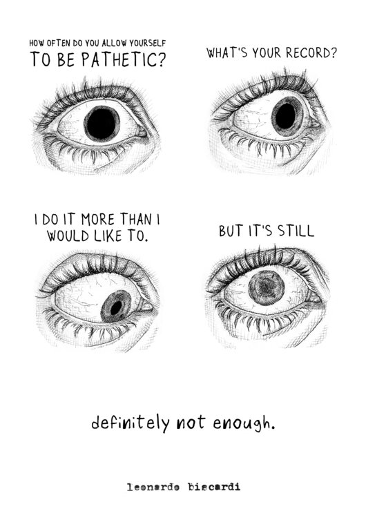 Definitely not enough (ENG) Leonardo Biscardi
