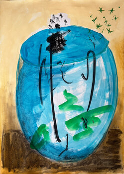 Comme la vie en bleu Florence Fofana