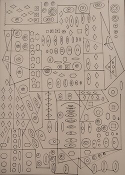 Dibujo illuminati World Eduardo Vidal