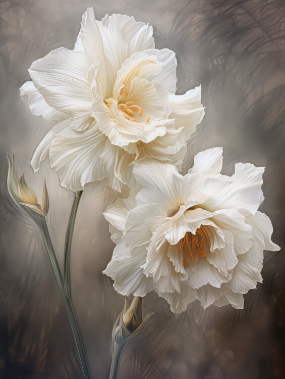 Dreamy White Flowers Bilge Paksoylu