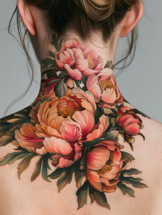 Woman with Tattoo 1 Bilge Paksoylu