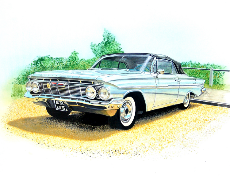 Chevrolet Impala Convertible 1961 Benjamin Self