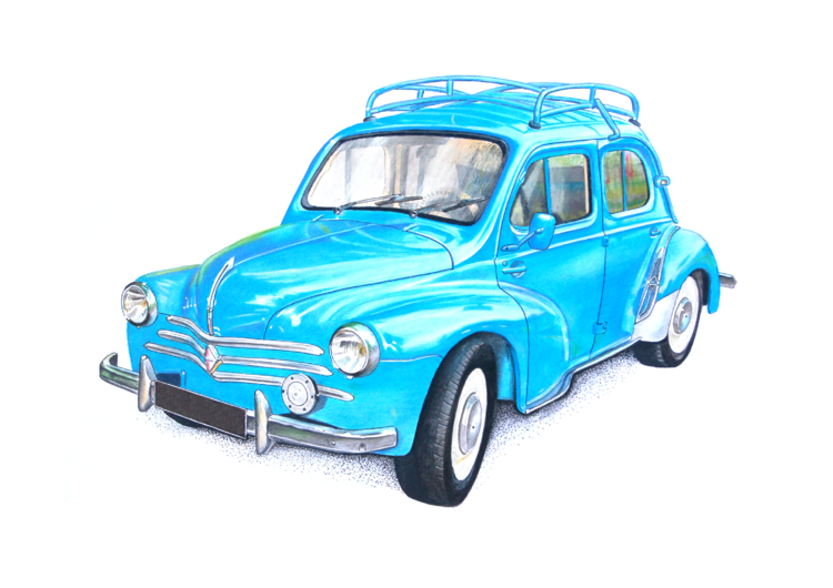 Renault 4CV Benjamin Self