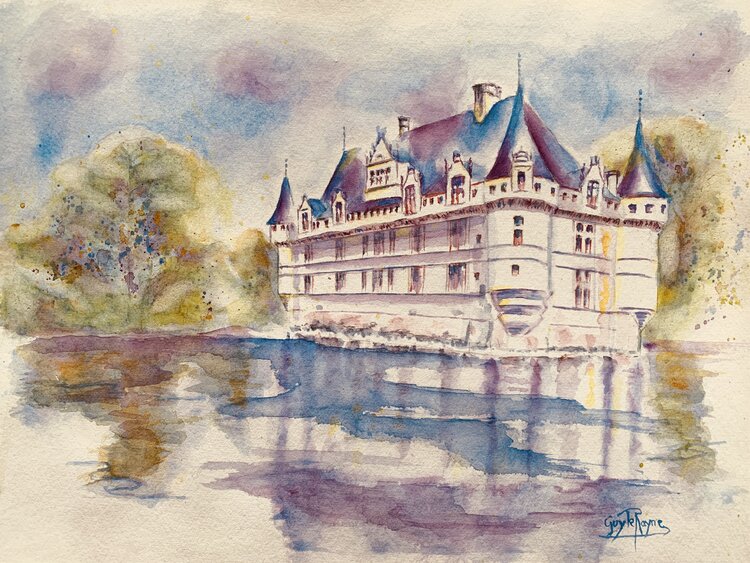 Château d’Azay le Rideau Guyle RAYNE