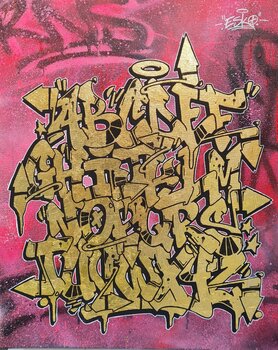 alphabet graffiti gwenael tacconi