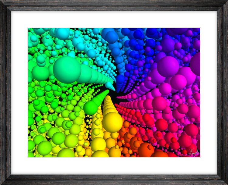 Colored chaotic order Fabrice BECK