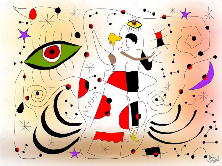 Couple dancing Fabrice BECK