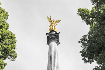 Wandbild Friedensengel Simon Fritz