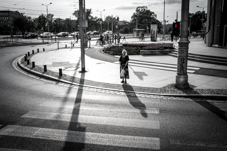 Wandbild Straßenfotografie in Breslau Simon Fritz