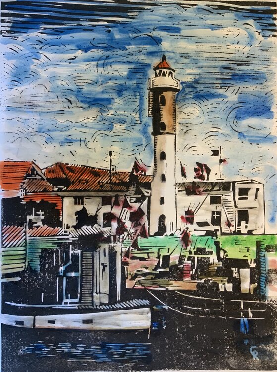 Leuchtturm Am Schwarzen Busch, Poel Christian Reimann