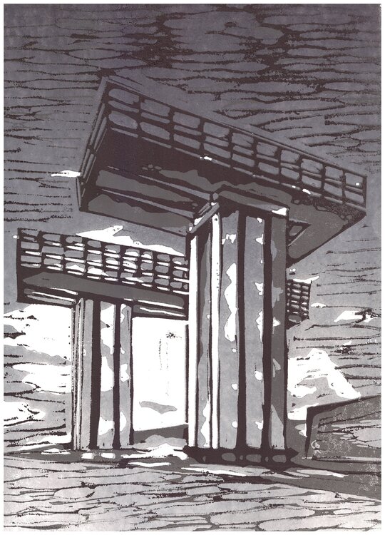 Iron in Clouds - inspiriert von El Lissitzki Christian Reimann