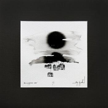 Ink and watercolor - (5-2024) Maja Gajewska