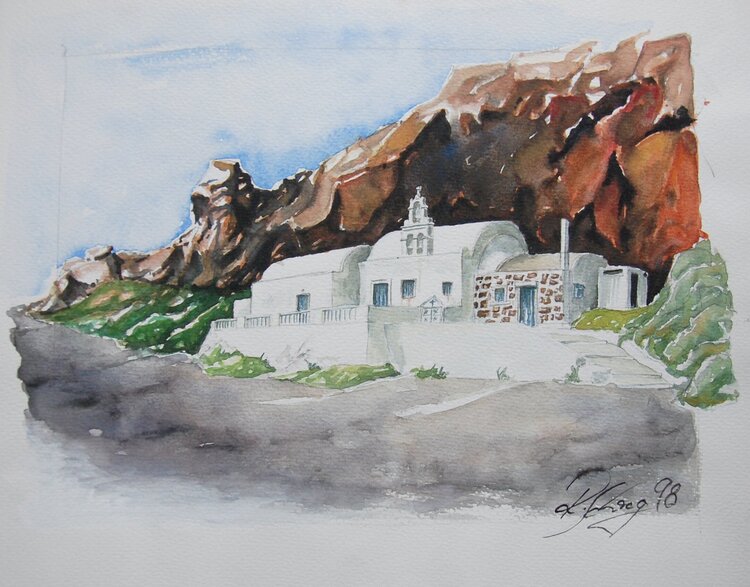 Griechische Landschaft Robert Schrag