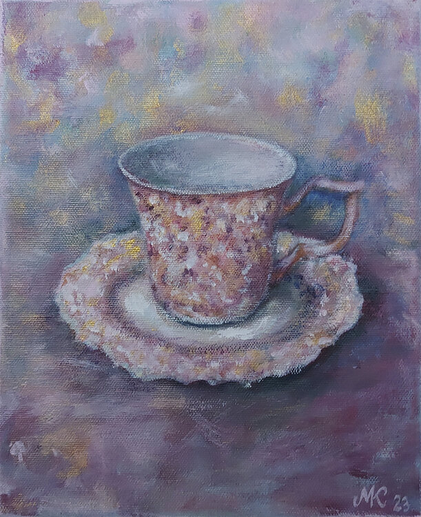 Fancy cup Mervi Korhonen