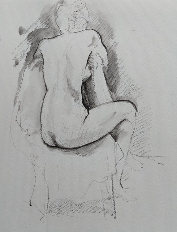Frauen Akt Katharina Valeeva