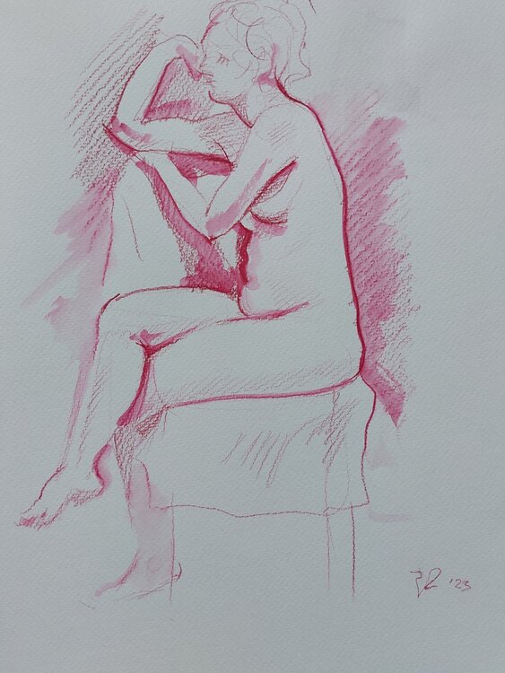 Frauen Akt Katharina Valeeva